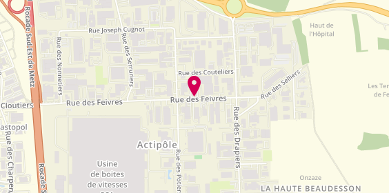 Plan de Fermeture de l'Est, 14 Rue Feivres, 57070 Metz