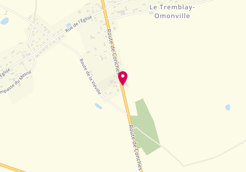 Plan de Michel Graffin, 7 Route de Conches, 27110 Le Tremblay-Omonville