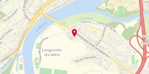 Plan de Etablissements Flucklinger SA, 123 Boulevard Saint-Symphorien, 57050 Longeville-lès-Metz