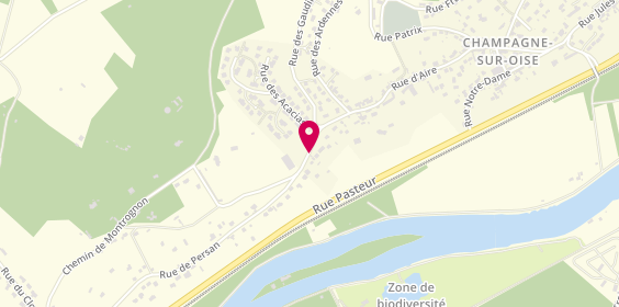 Plan de Bat'ivds, 21 Rue de Pontoise, 95660 Champagne-sur-Oise