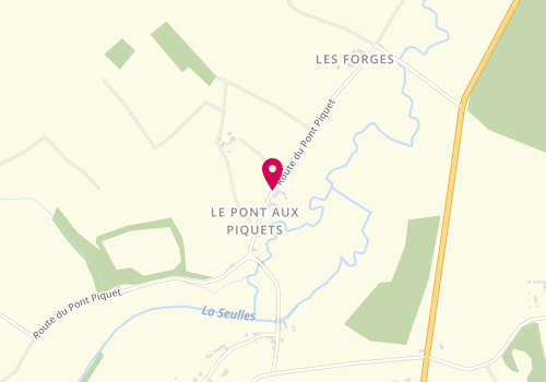 Plan de Menuiserie Denis Legoupil, Bât A Lieu-Dit Pont Piquet, 14250 Hottot-les-Bagues