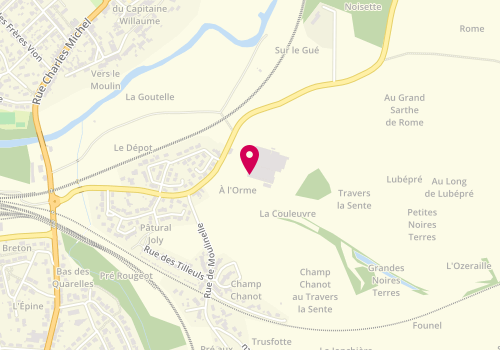 Plan de Nova menuiserie, 10 Route de Tichemont, 54800 Jarny