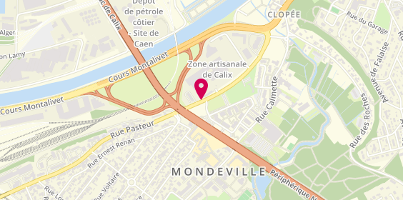 Plan de Pro-Bat 14, 41 Bis Rue Pasteur, 14120 Mondeville