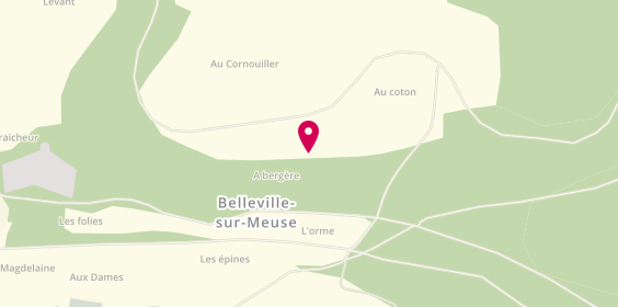 Plan de Meyniel Agencement, 8 Rue Jean-Claude Duret Z.E.I du Wameau, 55430 Belleville-sur-Meuse