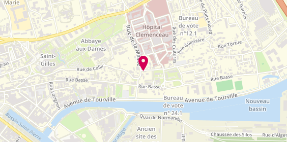 Plan de Menuiserie Ébénisterie LEGIONNET Philippe, 4 Bis Rue de la Masse, 14000 Caen