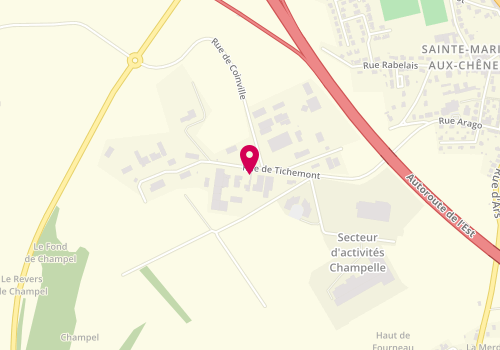 Plan de Panieri et Fils Menuiserie, Zone Industrielle
8 Rue de Tichemont, 57255 Sainte-Marie-aux-Chênes