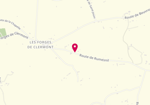 Plan de Sd Menuiserie, 309 Route Rumesnil, 14340 Beaufour