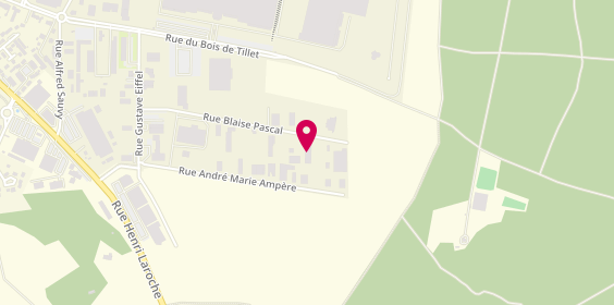 Plan de DIM EXACT - Menuiserie d'Intérieur sur-mesure (60), 16 Rue Blaise Pascal, 60800 Crépy-en-Valois