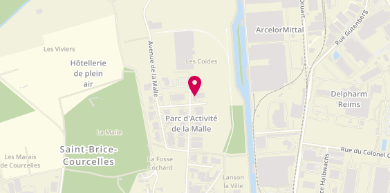 Plan de Resor, 20 avenue des Coïdes, 51370 Saint-Brice-Courcelles