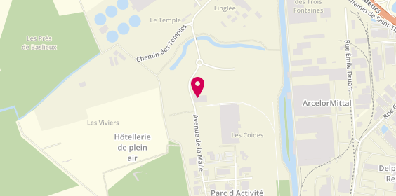 Plan de Iso Confort, 22 avenue de la Malle, 51370 Saint-Brice-Courcelles