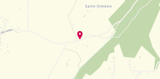 Plan de Chris Agencement, 1340 Route Epaignes, 27560 Saint-Siméon