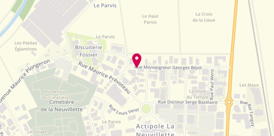 Plan de Menuiserie Conceptalu, 8 Rue Monseigneur Georges Béjot, 51100 Reims