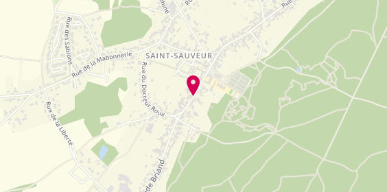 Plan de ANDRADE Uriel, 123 Rue Aristide Briand, 60320 Saint-Sauveur