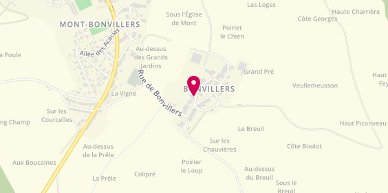 Plan de Costa Pascal, 4 Bonvillers Village, 54111 Mont-Bonvillers