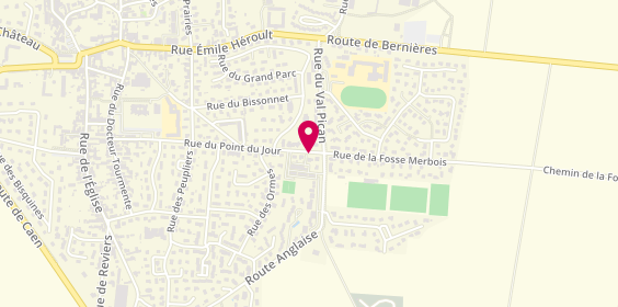 Plan de SARL Renove B, 50 Rue Point du Jour, 14470 Courseulles-sur-Mer