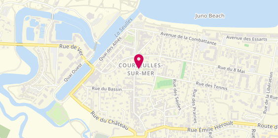 Plan de Entreprise Devaux, 3 Rue des Carreaux - Zone Industrielle, 14470 Courseulles-sur-Mer