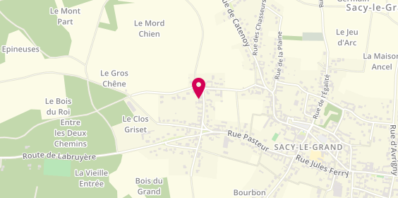 Plan de Bois Feuille Ciseaux, 342 Rue du Sergent Grévin, 60700 Sacy-le-Grand