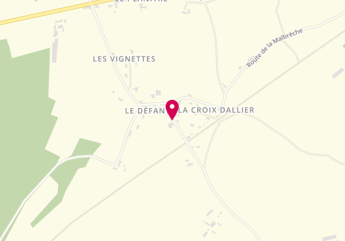 Plan de LECHATREUX David, 10 Defant, 50390 Saint-Sauveur-le-Vicomte