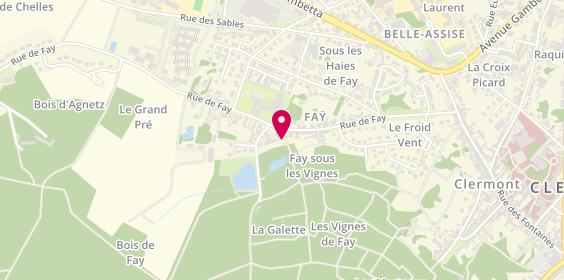 Plan de Baticler, 55 Bis Rue de Fay, 60600 Clermont