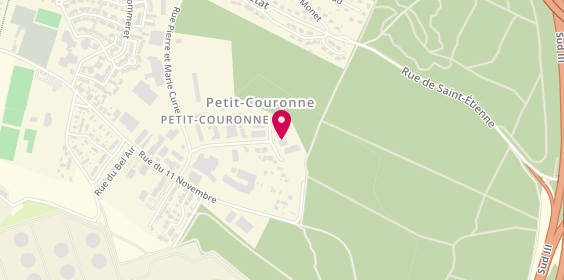 Plan de Mfi, 17 Rue Joliot Curie, 76650 Petit-Couronne