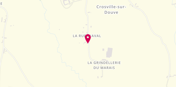 Plan de Am2C, 5 Rue d'Aval, 50360 Crosville-sur-Douve