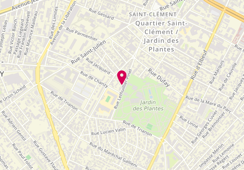 Plan de Menuiserie Lv, 72 Rue Lethuillier Pinel, 76100 Rouen