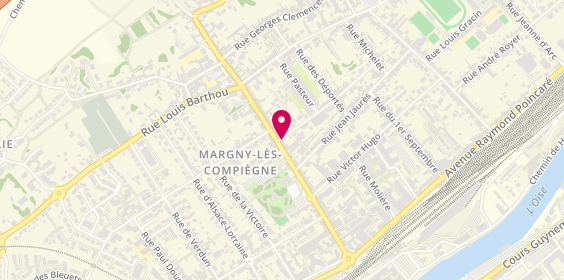 Plan de Bourgeois Chartier, 214 avenue Octave Butin, 60280 Margny-lès-Compiègne
