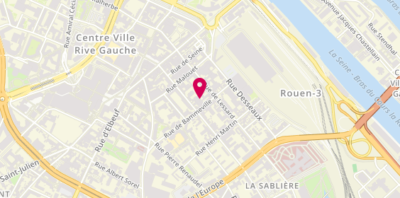 Plan de Menuiserie Willy Letombe, 36 Rue de Bammeville, 76100 Rouen
