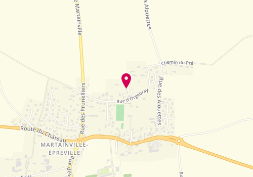 Plan de IPM Isolation Platrerie Menuiserie, 70 Résidence des Prés, 76116 Martainville-Épreville