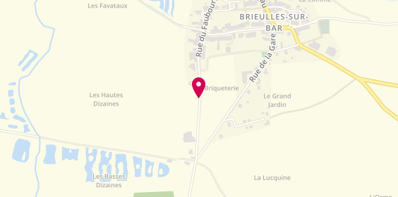 Plan de Daniel Polet, 38 Rue du Faubourg, 08240 Brieulles-sur-Bar