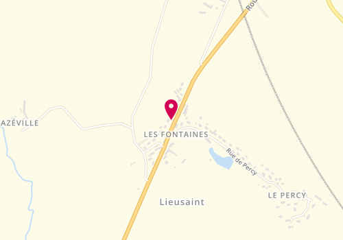Plan de Ets Travert Laurent, Village des Fontaines
10 Chemin de la Lande de Percy, 50700 Lieusaint