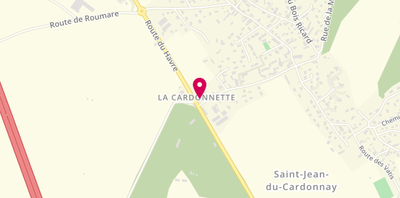 Plan de A et C Menuiserie, 6 Bis Route du Havre, 76150 Saint-Jean-du-Cardonnay