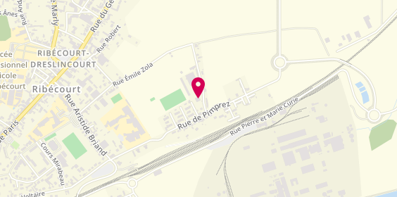 Plan de Botemo, 461 Rue de Pimprez, 60400 Ribécourt-Dreslincourt