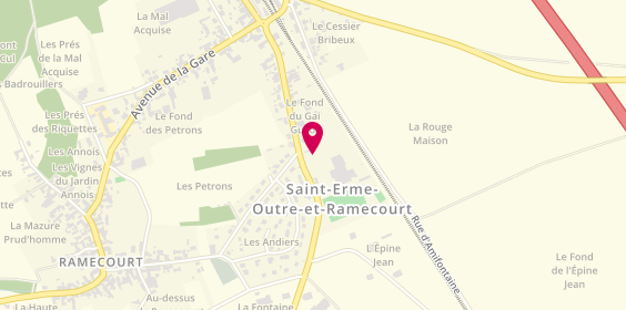 Plan de Tschoeppe, 33 Bis Rue de Berrieux, 02820 Saint-Erme-Outre-et-Ramecourt
