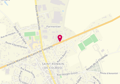 Plan de Parmentier, 63 Avenue Maréchal d'lattre de Tassigny, 76430 Saint-Romain-de-Colbosc