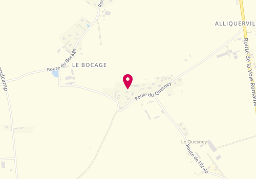 Plan de Le Déan, 810 Route du Quesney, 76210 Trouville Alliquerville