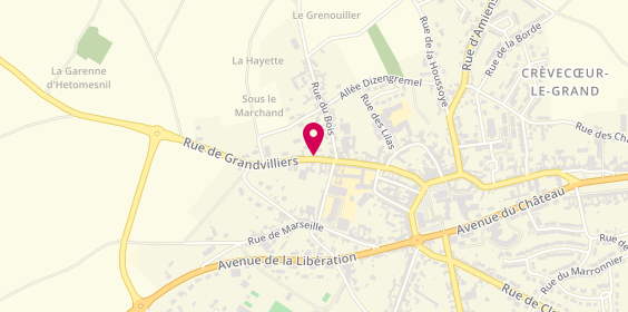 Plan de Atelier Hersan, 48 Rue de Grandvilliers, 60360 Crèvecœur-le-Grand