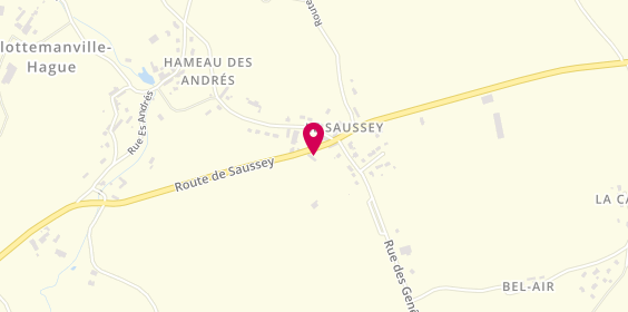 Plan de ROQUIER Antoine, 8 Route Saussey, 50690 Flottemanville-Hague