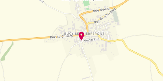 Plan de Menuiserie Boulmé, 8 Rue de Sainte-Preuve, 02350 Bucy-lès-Pierrepont