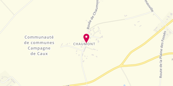 Plan de BREARD Bruno Sylvestre Georges, 1020 Route de Chaumont, 76110 Bretteville-du-Grand-Caux