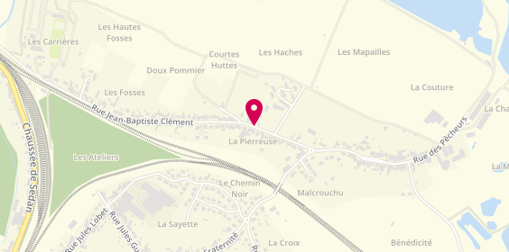 Plan de Menuiserie des Ronces Galichet Daniel, 26 Rue Jean Baptiste Clement, 08000 Villers-Semeuse