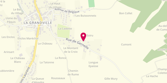 Plan de Sam Métal, 7 Route de Gernelle, 08700 La Grandville