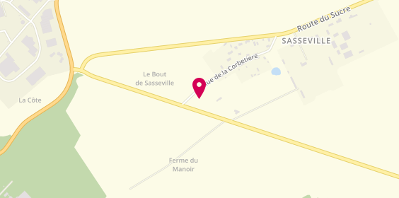 Plan de DUCROC Christian, Zone Industrielle District de Paluel Sasseville, 76450 Sasseville