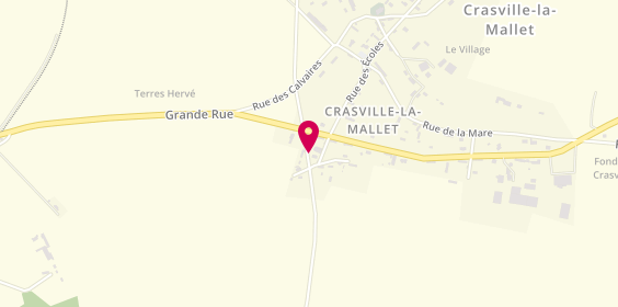 Plan de Menuiserie Gueret, 10 Route de Saint Valéry, 76450 Crasville-la-Mallet
