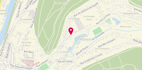 Plan de Menuiserie Dehoul Victorien, 63 Rue de Lorraine, 08700 Nouzonville