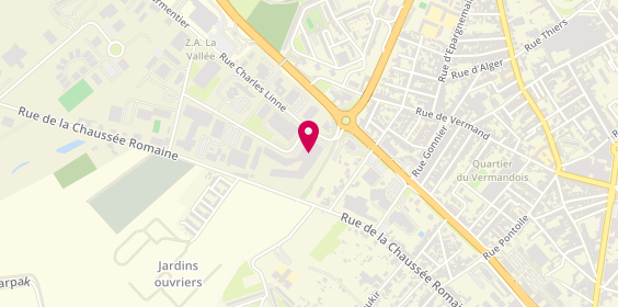 Plan de Gedimat, Zone Aménagement la Vallée
Rue Charles Linné, 02100 Saint-Quentin