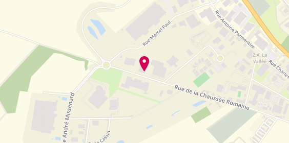 Plan de Espace Aluminium du Vermandois, 166 Rue de la Chau. Romaine, 02100 Saint-Quentin