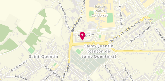 Plan de Bc Berdal Cloture, 12 Rue Albert Calmette, 02100 Saint-Quentin