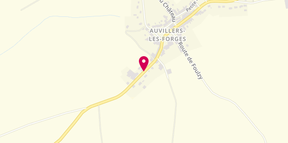 Plan de Menuiserie Rimbeaux Florent, Route Charleville, 08260 Auvillers-les-Forges