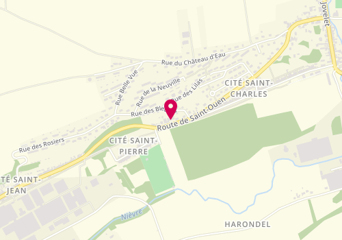 Plan de SAUTY Patrick, 38 Route Saint Ouen, 80780 Saint-Léger-lès-Domart